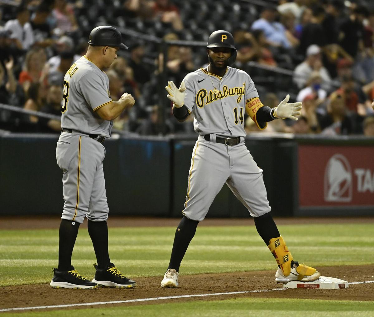 Francisco Cervelli of the Pittsburgh Pirates in action against the St  News Photo - Getty Images