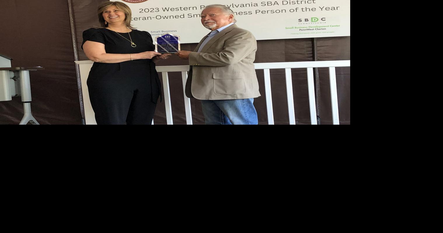 Curwensville business owner receives veteranowned small business of