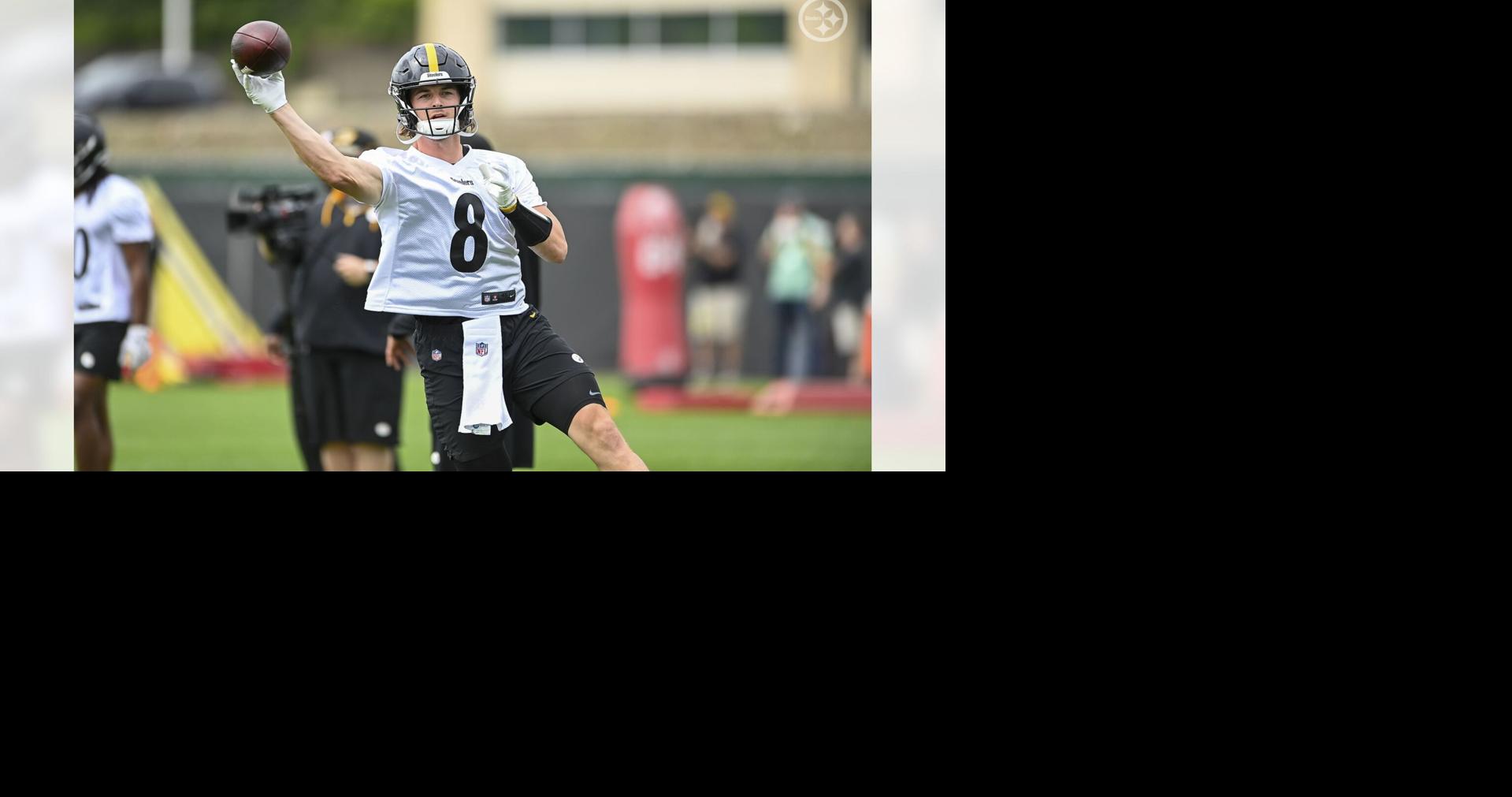 Kenny Pickett is learning at his first OTAs, and Mason Rudolph doesn't