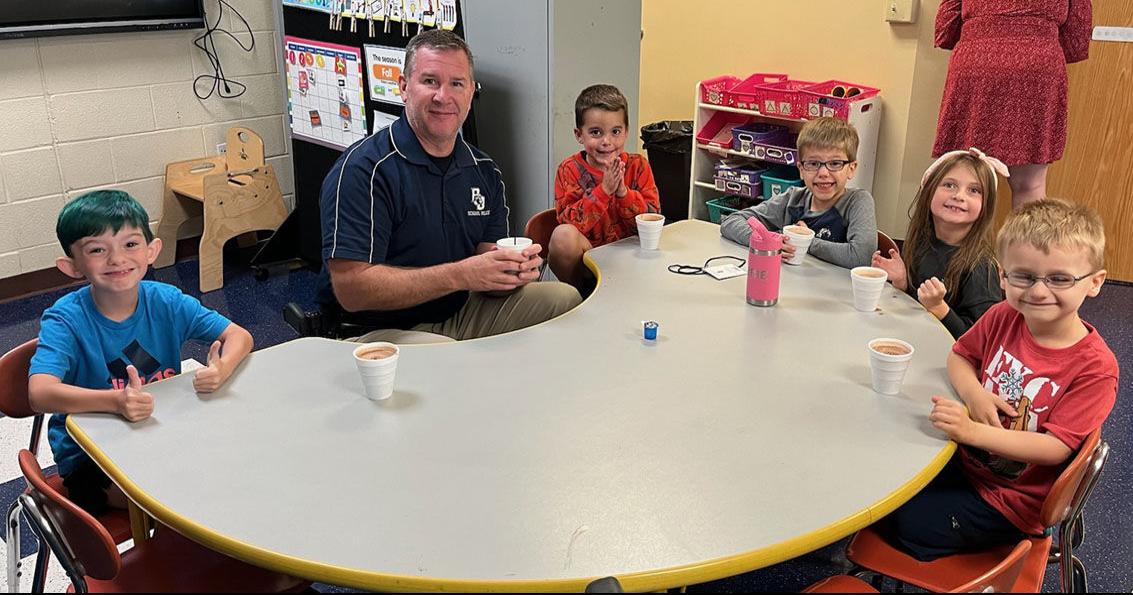 PHILIPSBURG ELEMENTARY COFFEE WITH A COP DAY News