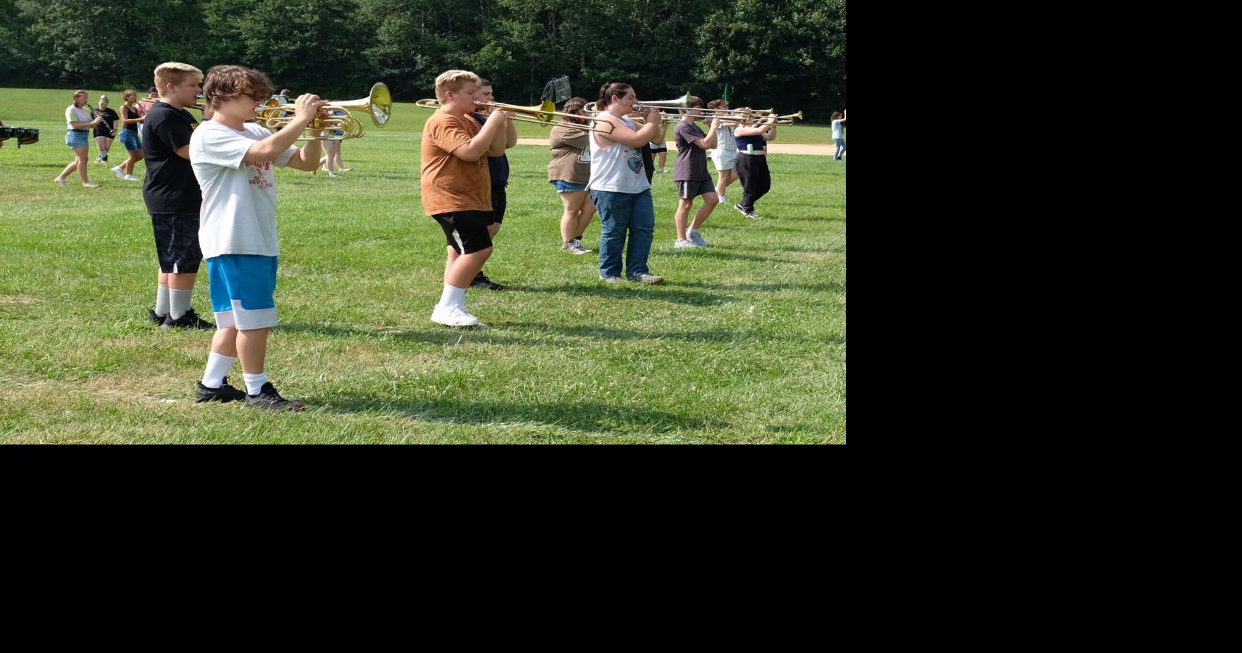 Trombones and marching French horns Local