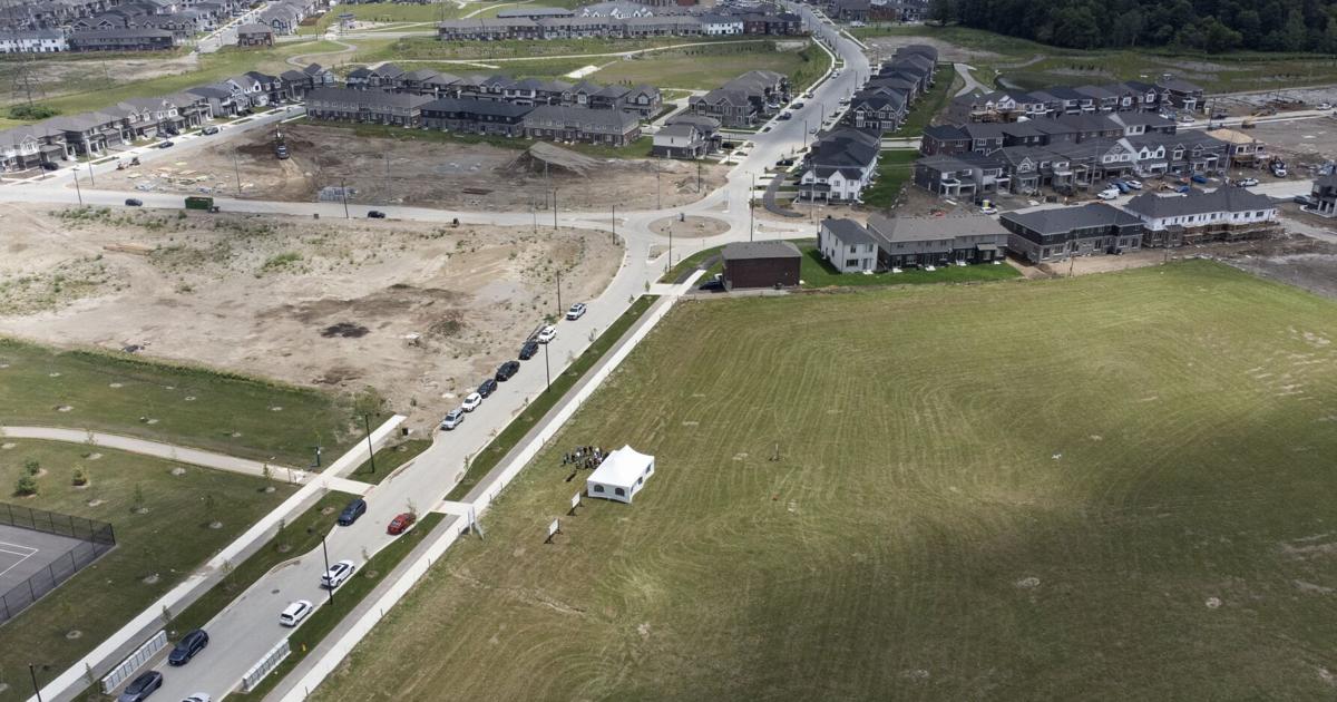 Groundbreaking at new school in southwest Kitchener