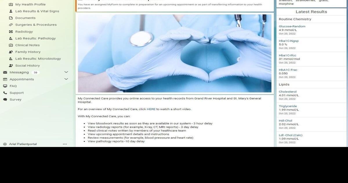 Kitchener hospitals launch new online portal for patient information