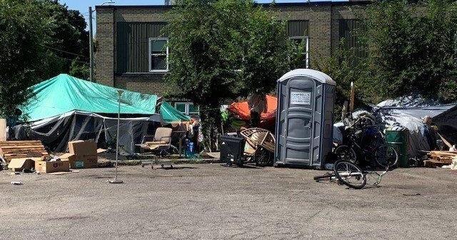 Tent encampment told to move from Weber and Victoria streets