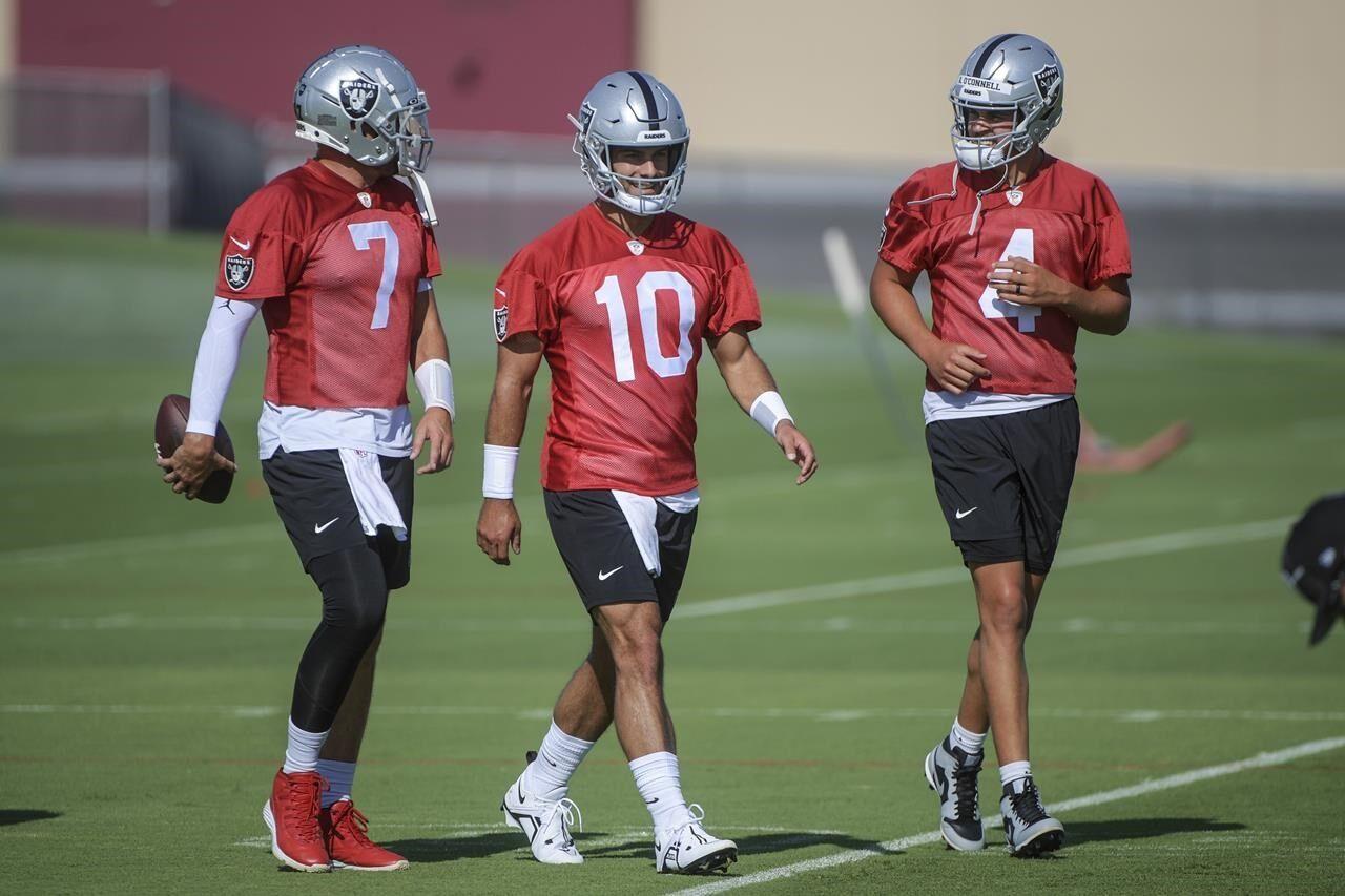 NFL rushing champ Josh Jacobs and new QB Jimmy Garoppolo ready to