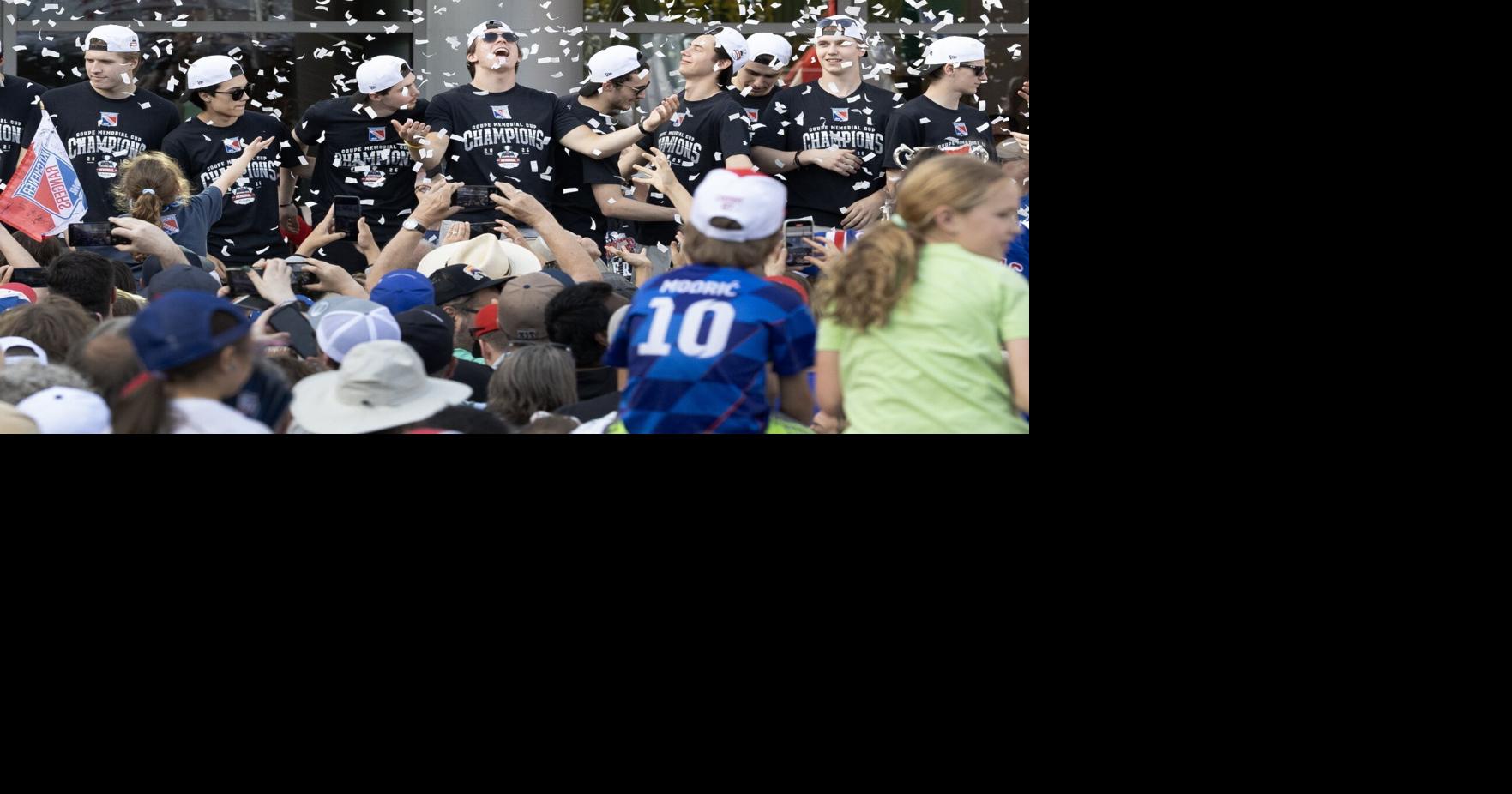 Welcoming home the champion Kitchener Rangers