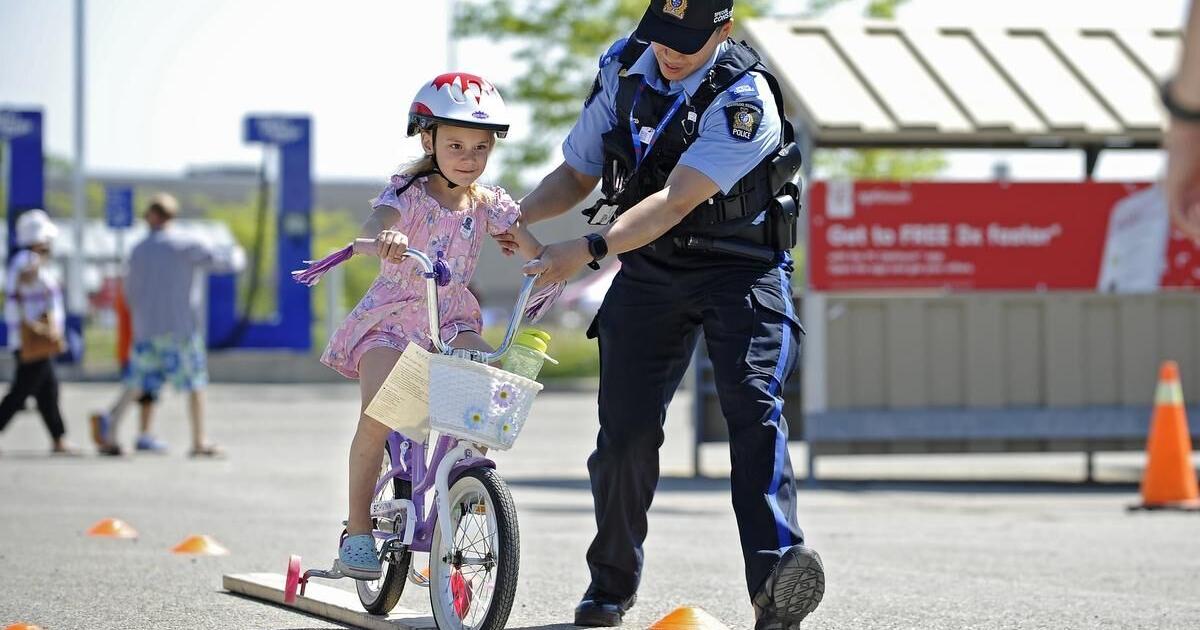 Free kids bike rodeo in Kitchener