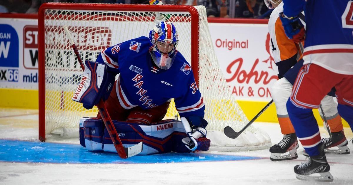 Action Jackson: Kitchener Rangers goalie Jackson Parsons comes up big ...
