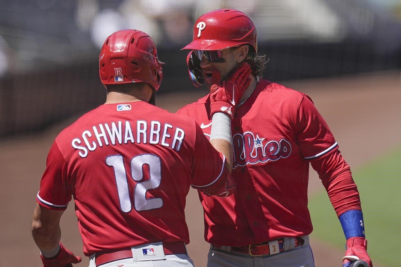 Phillies defeat Reds 5-2 in home opener