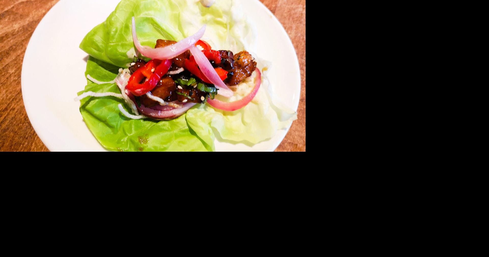 DIY pork belly lettuce wraps the star on this night at Guelph pub