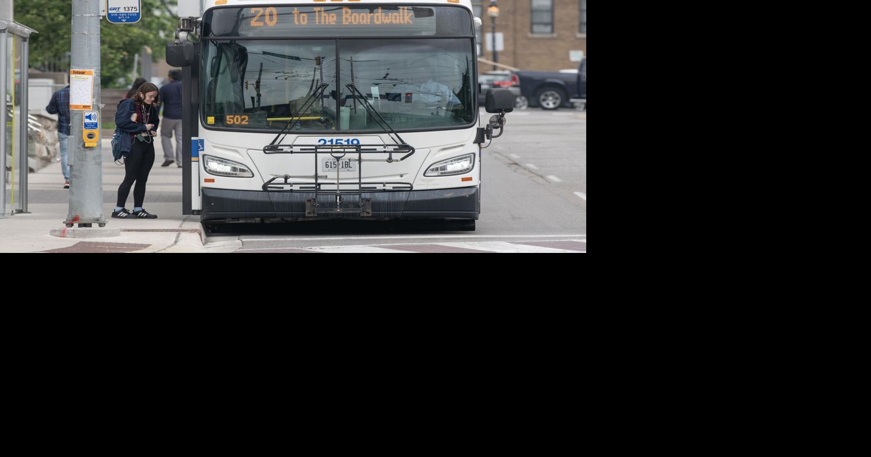 Public transit ridership down 16.5% in Waterloo Region