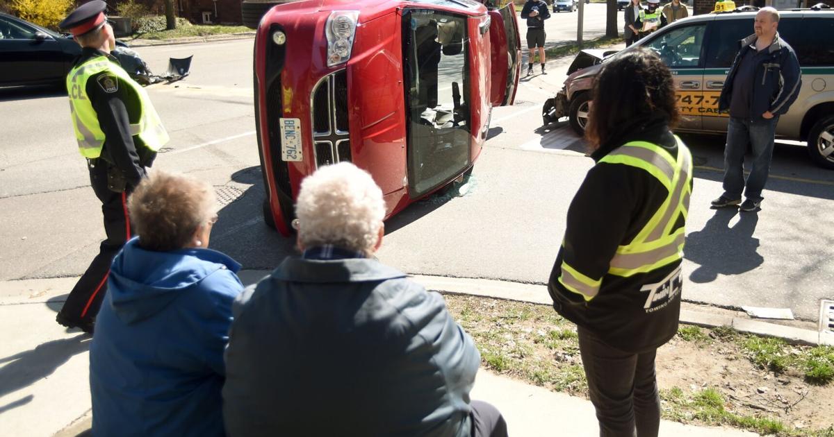 Hidden Intersection Example ‘Hidden intersection’ in Kitchener to see safety measures