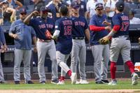 Red Sox become 1st team with 2 slams in a postseason game