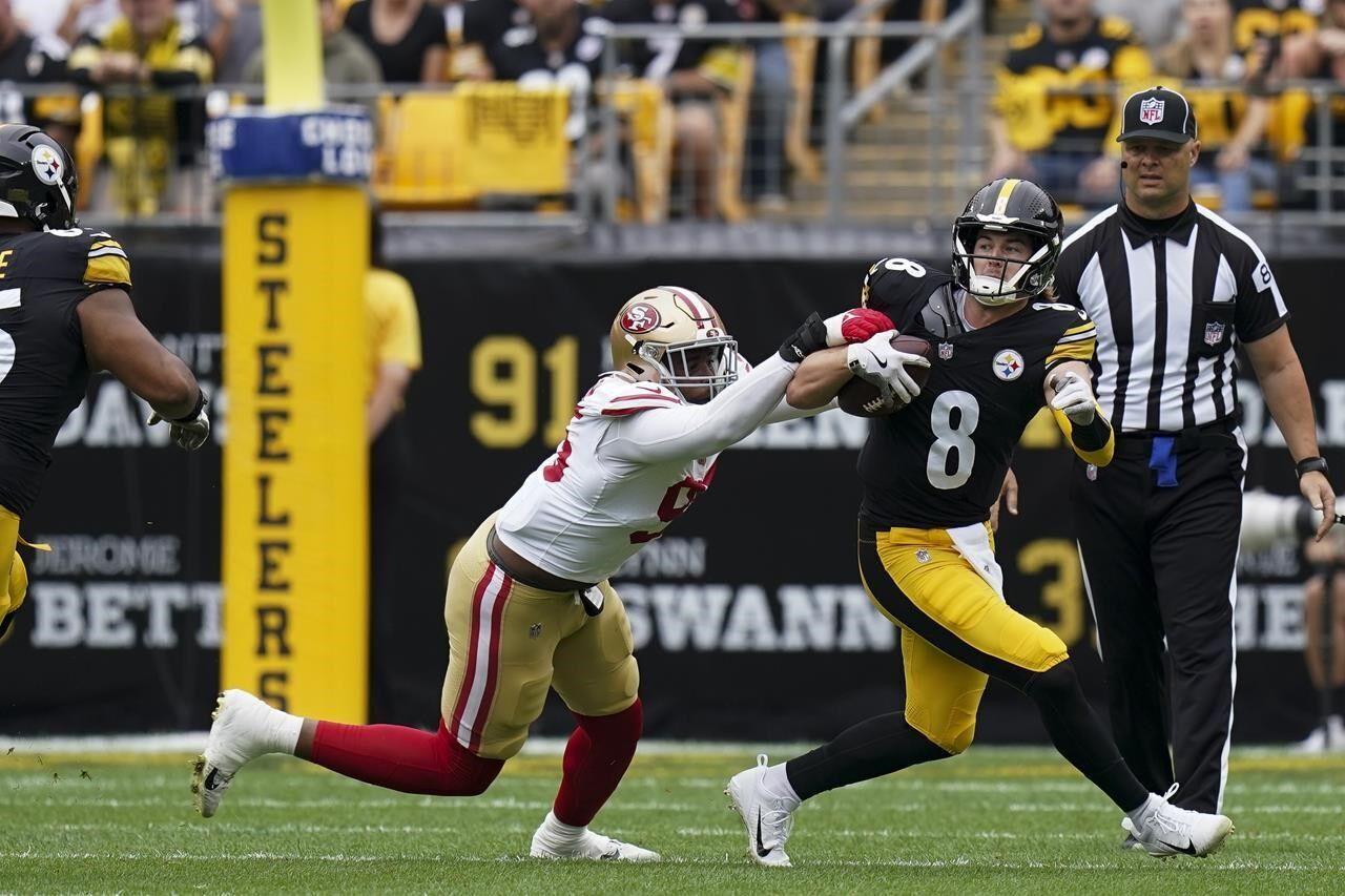 NFL draft classmates Purdy and Pickett begin second season with lofty goals  as 49ers meet Steelers