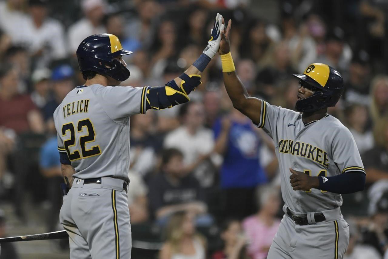 Tag at home plate caps Brewers' 4-3 victory over Pirates