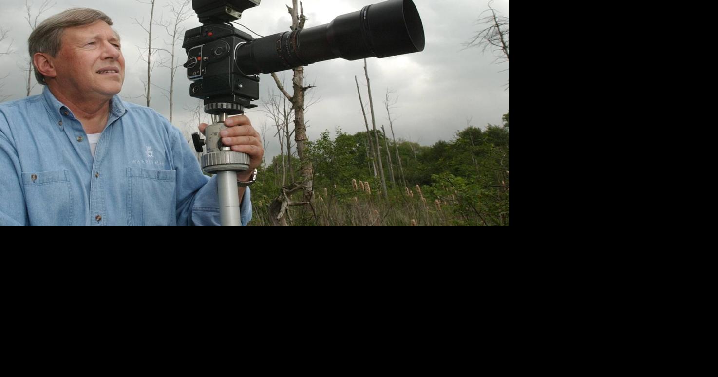 Fearless Peter Bisset scaled great heights for wildlife photos