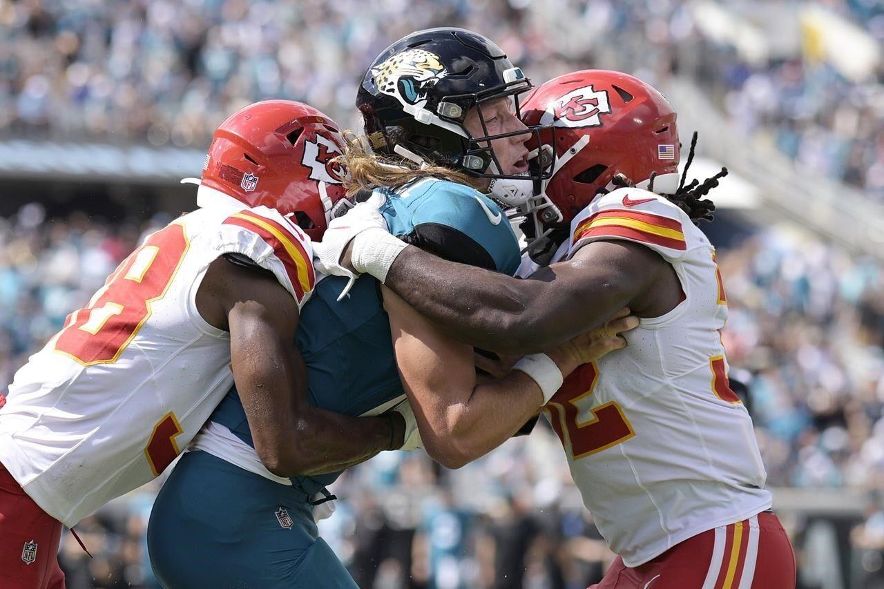 NFL Week 2: Patrick Mahomes, Chiefs get past early mistakes to beat  Jaguars, avoid 0-2 start