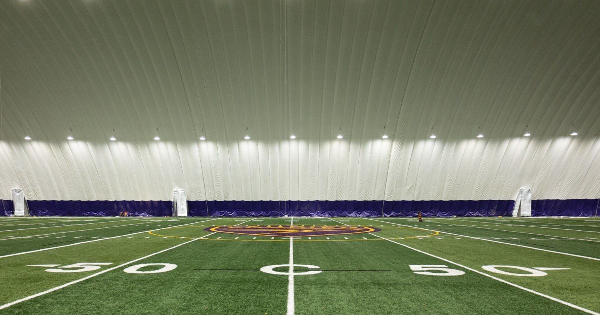 Louis Riel Dome Inside New multi-million sports dome set to open at Laurier