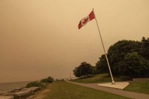 Ontario wildfire map: Track Friday's smoke and where the haze is going this weekend with our tool
