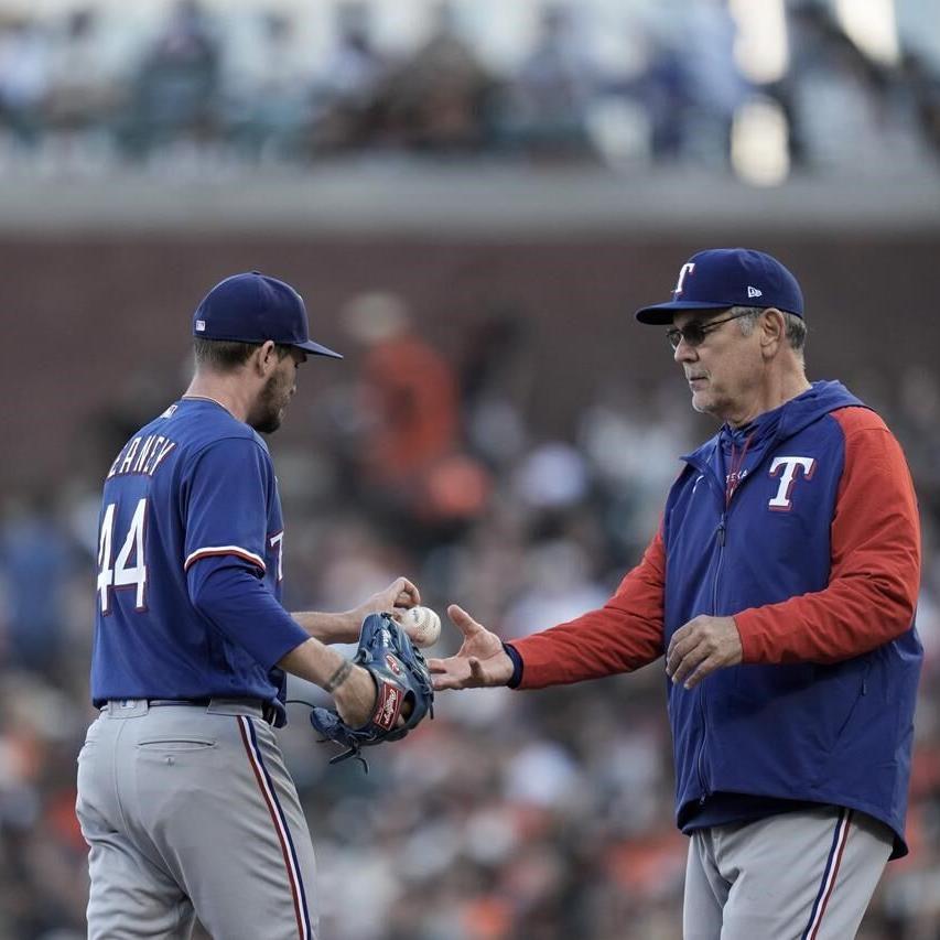 Bruce Bochy's Texas Rangers beat his former Giants again, 9-3 - ABC News