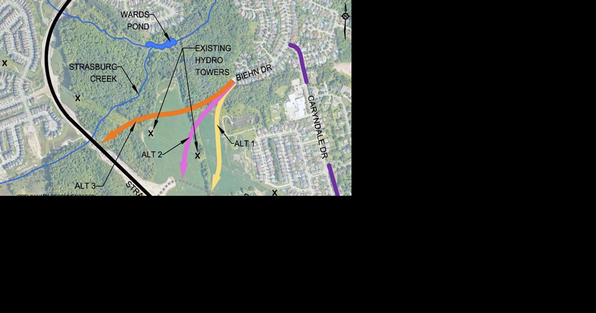 Kitchener council sticks to plan to extend road in wetland