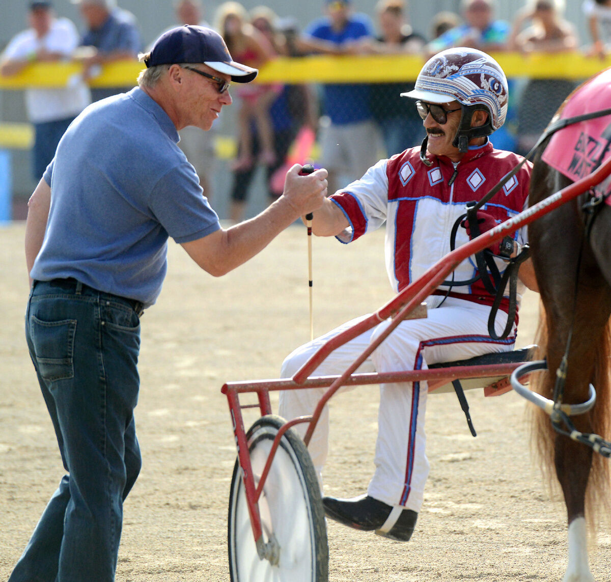 Harness legends unite for Battle of Waterloo win at Grand River Raceway
