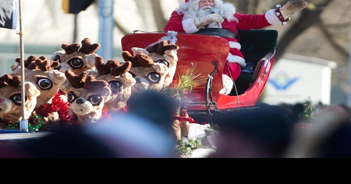 Santa Claus parade returning to streets of Kitchener and Waterloo