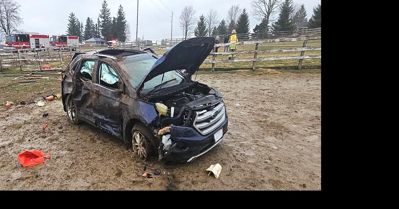 Kitchener driver charged after 4 hurt in Highway 6 crash