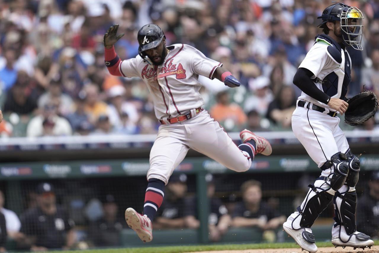 Ozuna's 30th home run leads Braves over Rockies 3-1 for 16th win