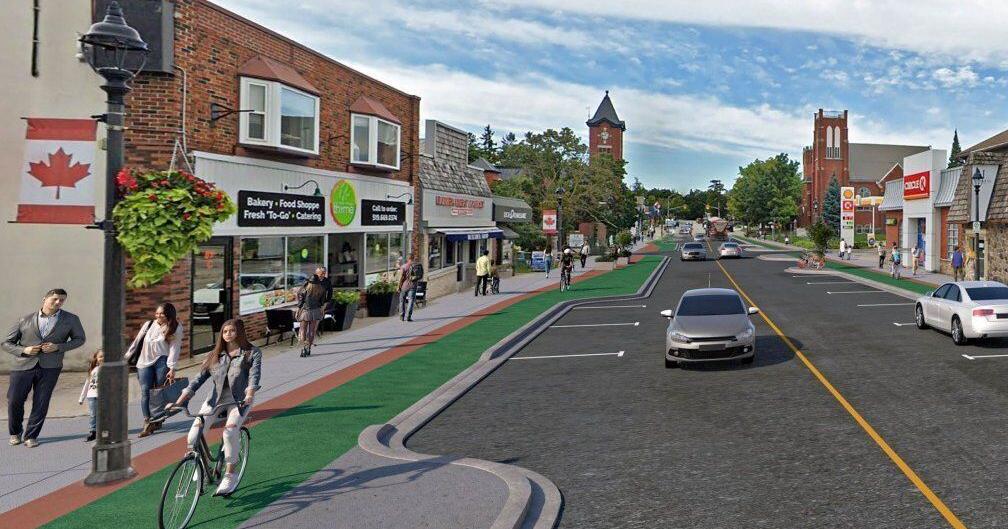 Cycling lanes not wanted on Elmira’s main drag