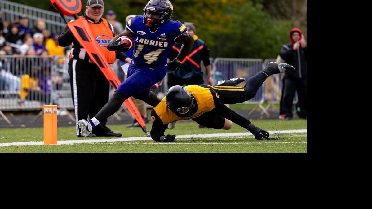 Laurier dominates Waterloo in OUA football playoff mismatch