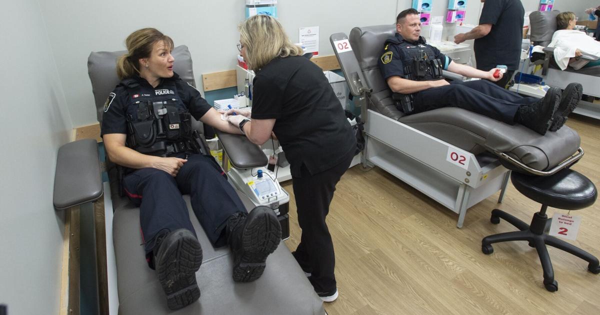 Police officer promotes gift of life in memory of Autumn