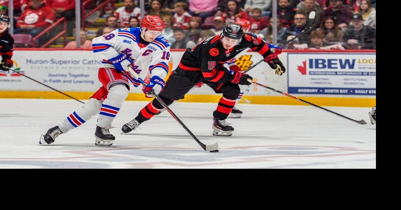 Greyhounds score hree goals in four-minute span in final frame to force Game 5 Friday at the Aud