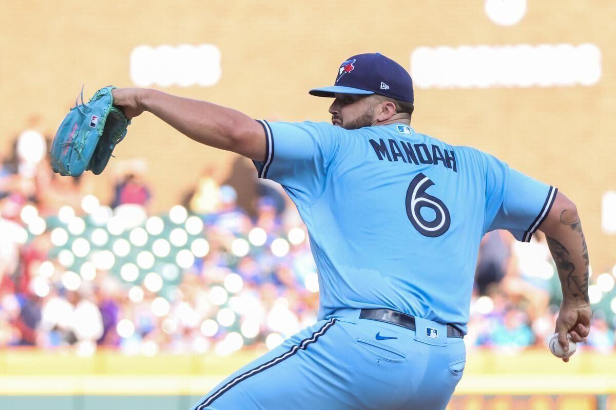 Blue Jays send struggling RHP Alek Manoah to minors for the second time  this season