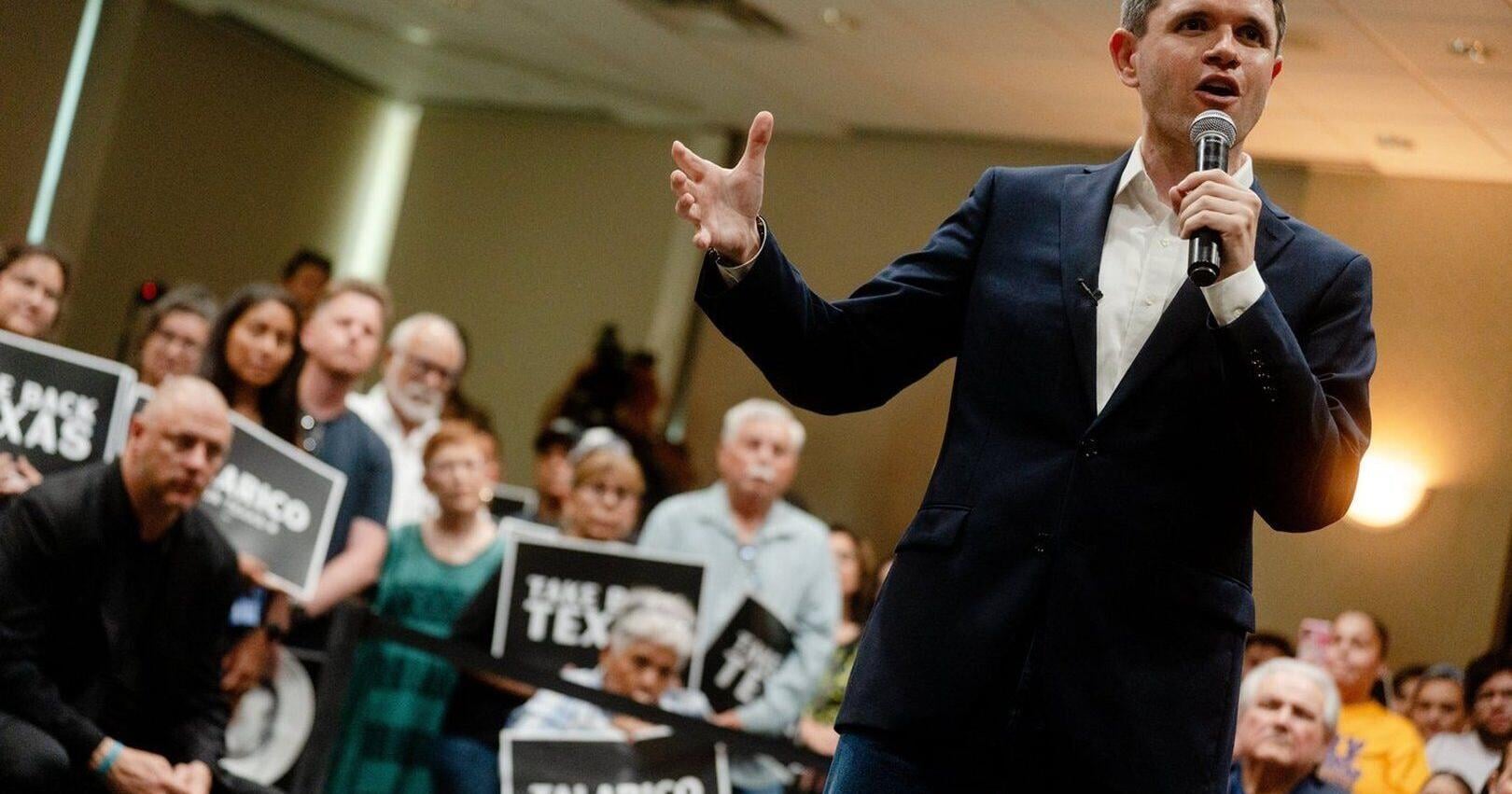 Talarico is trying to win back Hispanics along the Texas border who swung toward the GOP