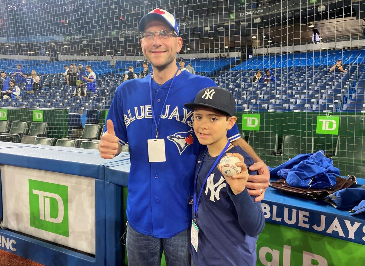 Jays fan who gave homer to young Yankees fan share their story