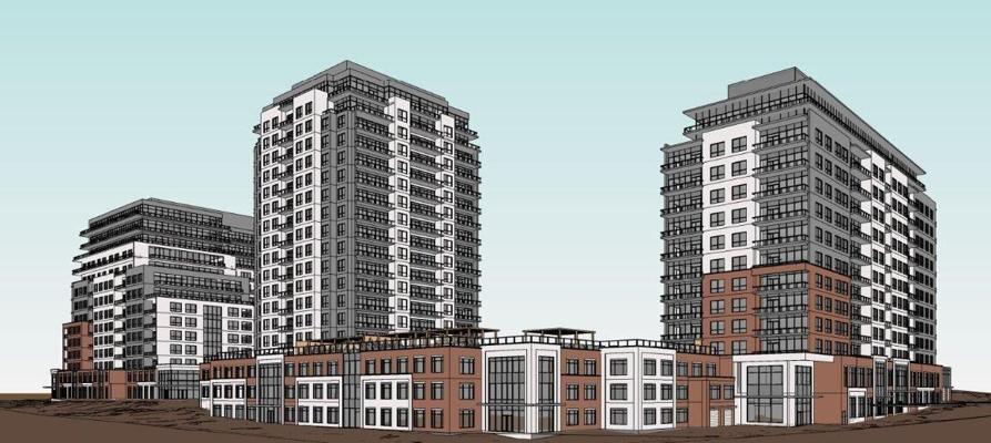 Three more towers planned for King Street in Kitchener’s Sportsworld area