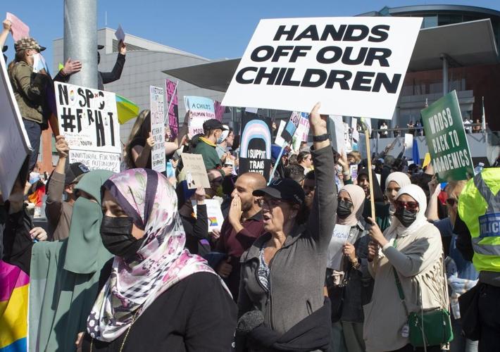 1 million march 4 children in Kitchener protesters