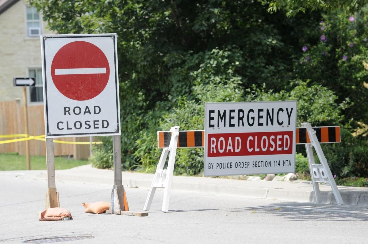 Kitchener man 35 with serious injuries after motorcycle crash in