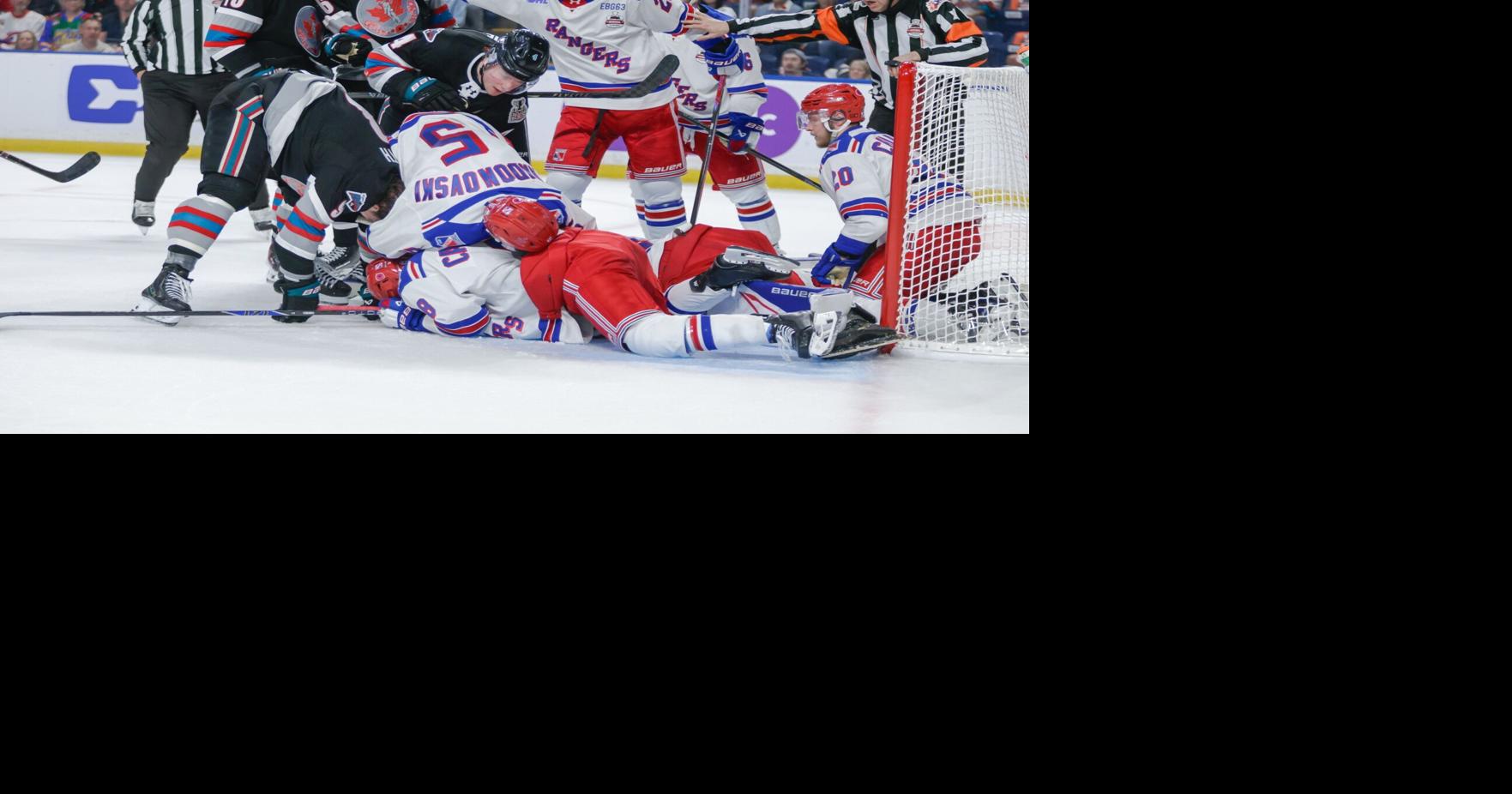 Christian Kirsch stops 24 shots as Blueshirts blank hosts Kelowna Rockets 5-0