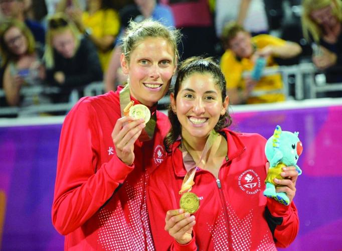 Kitchener’s Sarah Pavan helps make Canadian beach volleyball history