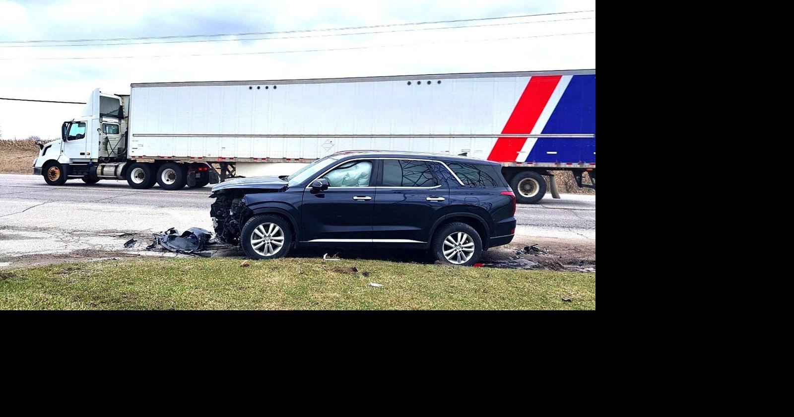 Cambridge SUV driver charged after crash with transport