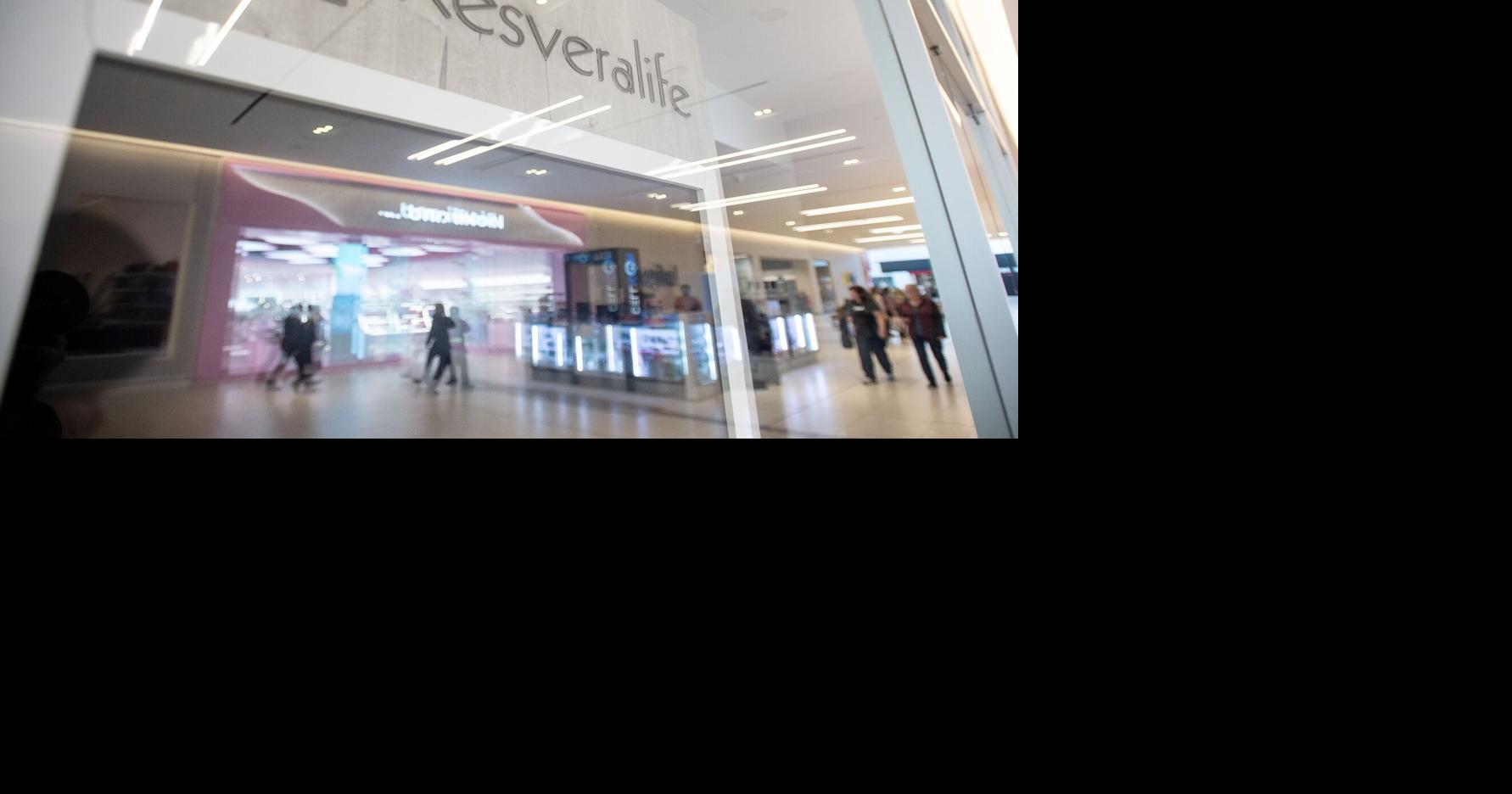 On Saturday, an eviction notice was posted on the glass window of Resveralife, a skin-care company that has been operating in the Waterloo mall since 2018