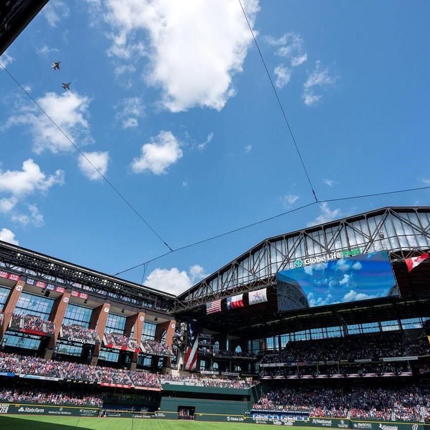 Texas Rangers - Powder Blue Sunday returns to Globe Life