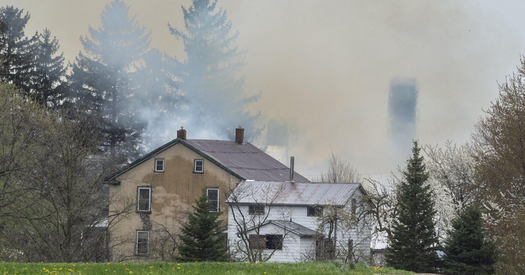 Livestock lost in large barn fire in Elmira - Vimarsana News