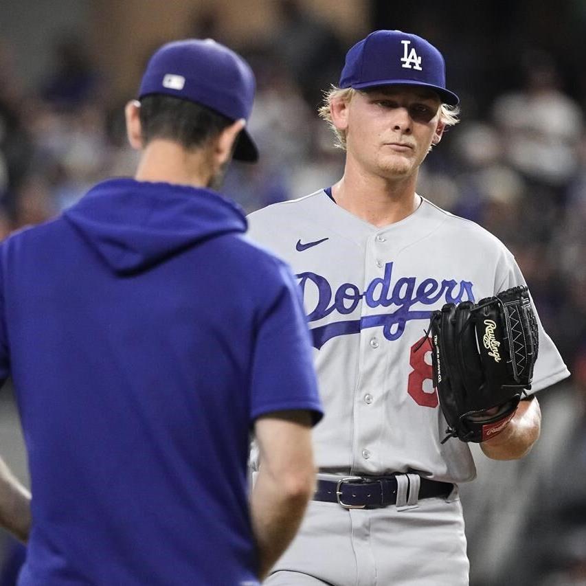 Rangers beat Dodgers 8-4 to avoid sweep; LA's Muncy hits grand slam