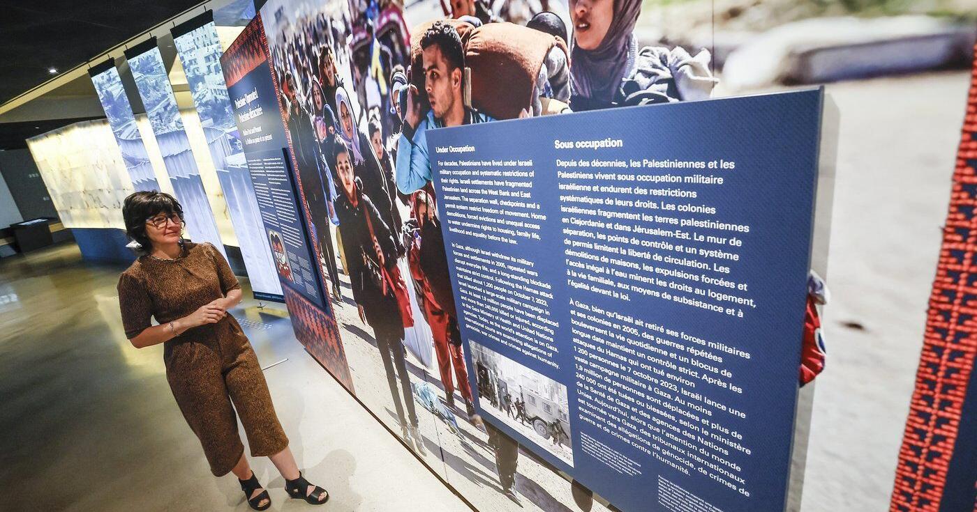 Exhibit on displaced Palestinians set to open at human rights museum amid criticism
