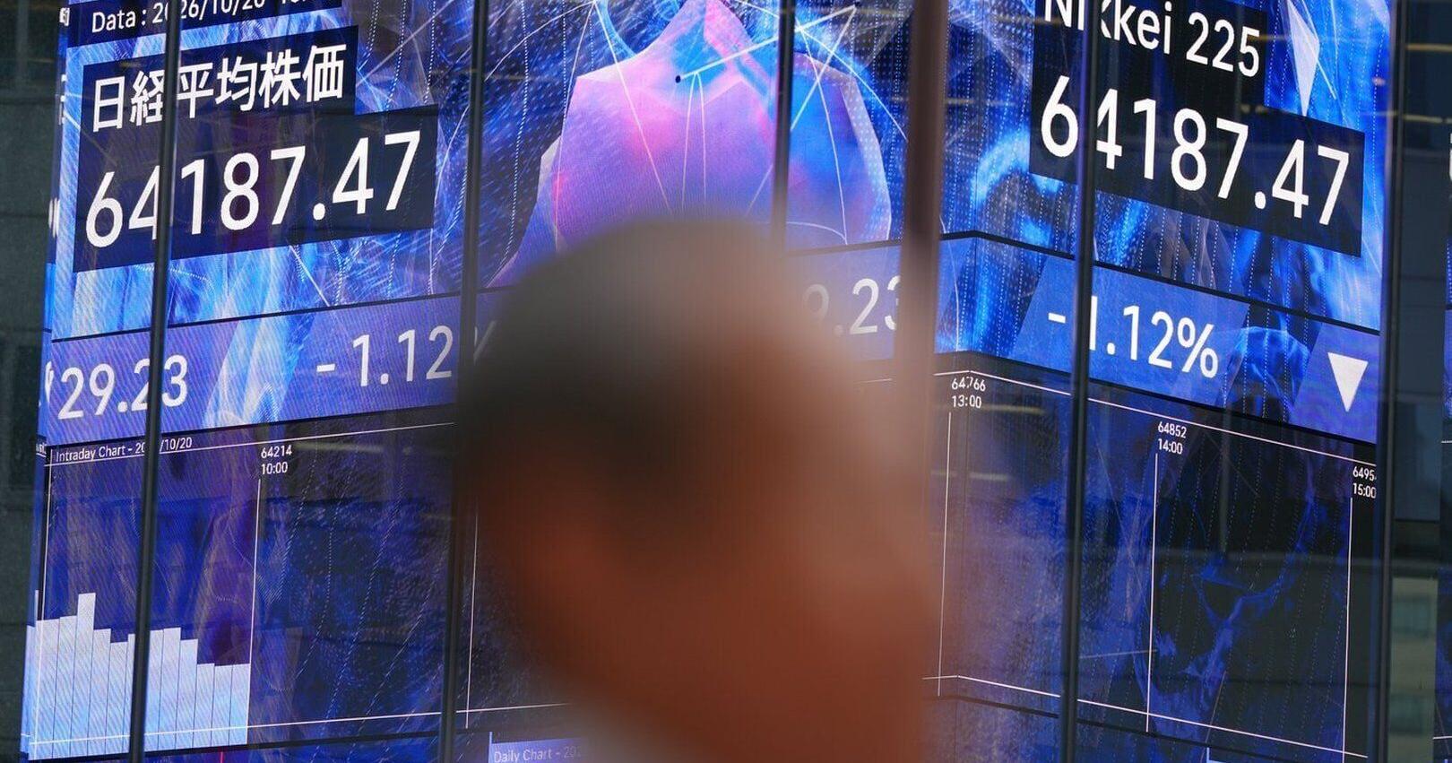 Asian shares mostly decline after AI stocks lead a rebound on Wall Street