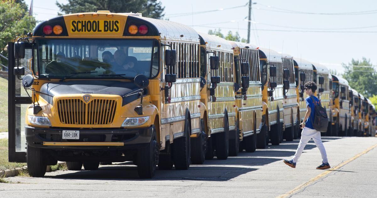 A school bus driver shortage is causing temporary route cancellations