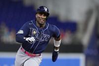 Lowe and Arozarena help surging Tampa Bay Rays beat Miami Marlins 3-0 in 10  innings